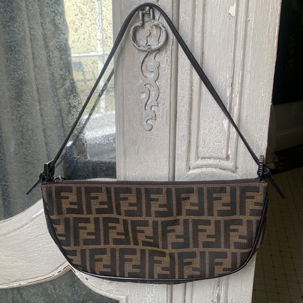 Fendi Zucca shoulder bag